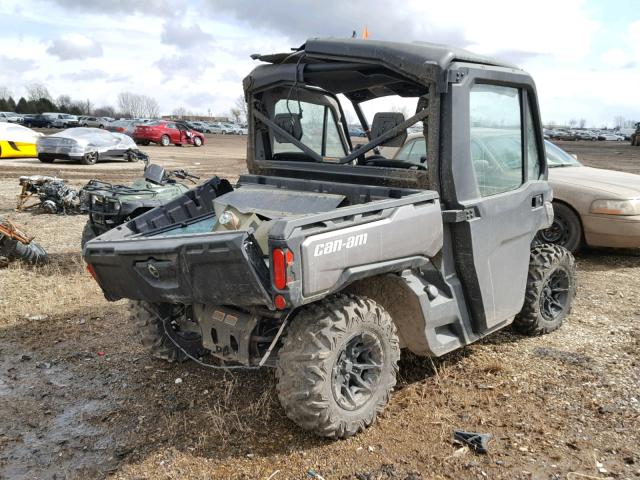 3JBUFAP40GK000827 - 2016 CAN-AM DEFENDER X BLACK photo 4