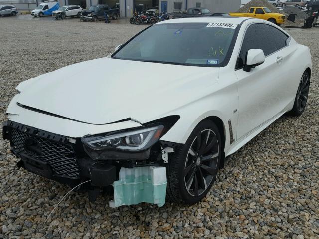 JN1EV7EK1HM364039 - 2017 INFINITI Q60 PREMIU WHITE photo 2