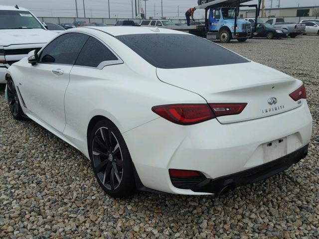 JN1EV7EK1HM364039 - 2017 INFINITI Q60 PREMIU WHITE photo 3