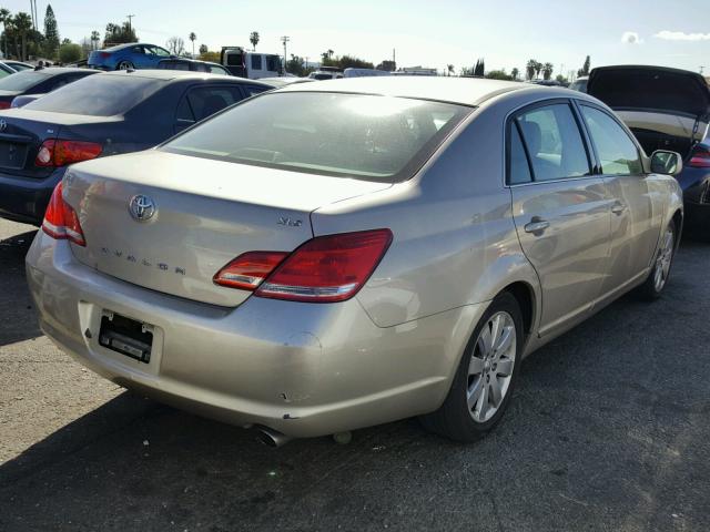 4T1BK36B75U041251 - 2005 TOYOTA AVALON XL TAN photo 4