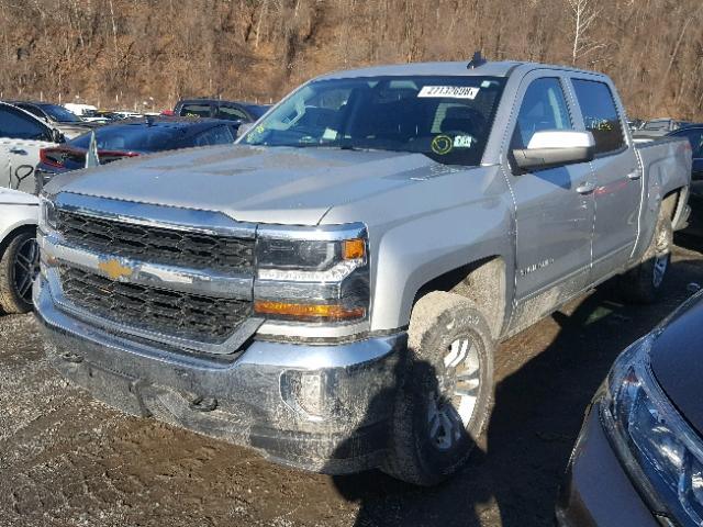 3GCUKREC0GG365139 - 2016 CHEVROLET SILVERADO SILVER photo 2