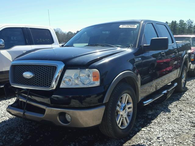 1FTPW12V56FB28218 - 2006 FORD F150 SUPER BLACK photo 2