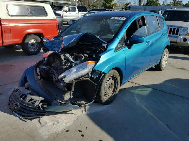 3N1CE2CP4GL352078 - 2016 NISSAN VERSA NOTE BLUE photo 2