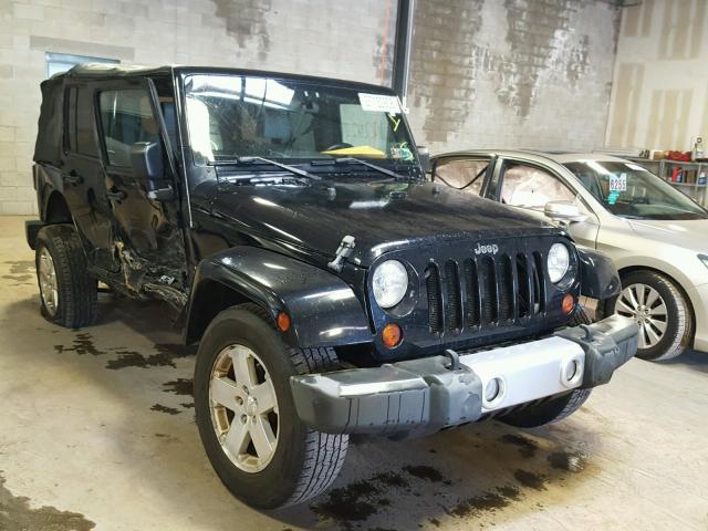 1J8GA59198L567363 - 2008 JEEP WRANGLER U BLACK photo 1