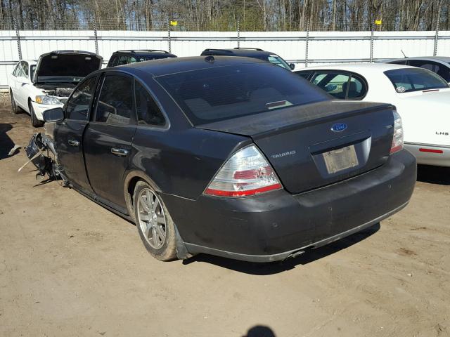 1FAHP24W18G116163 - 2008 FORD TAURUS SEL CHARCOAL photo 3