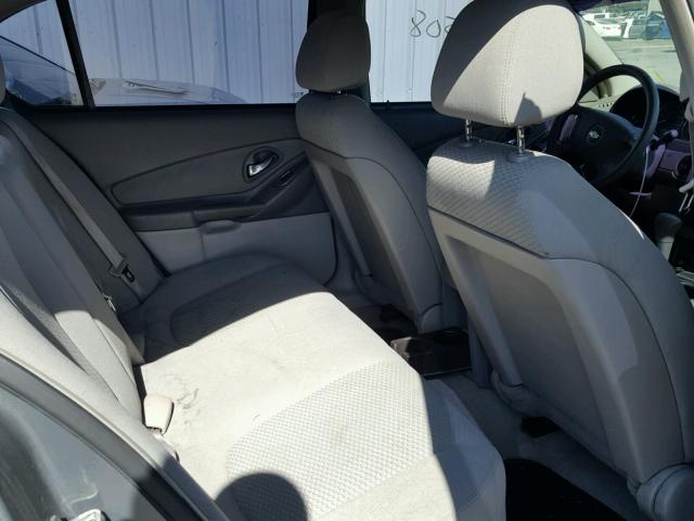 1G1ZS58F77F310475 - 2007 CHEVROLET MALIBU LS GRAY photo 6