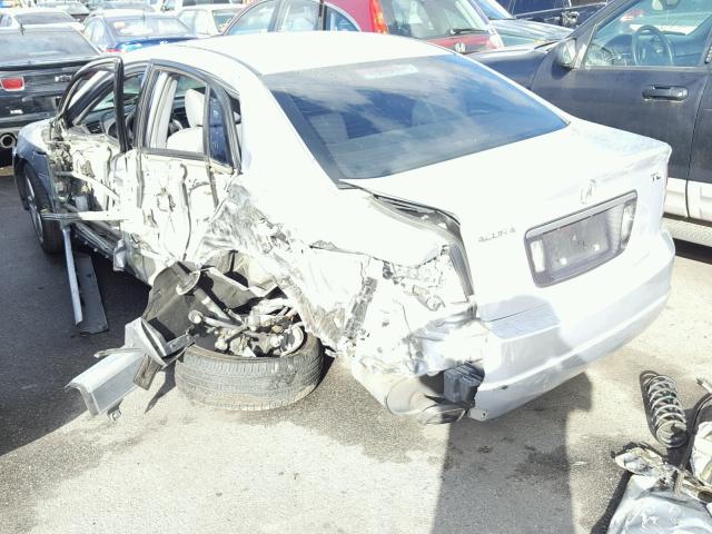 19UUA66205A065167 - 2005 ACURA TL SILVER photo 3