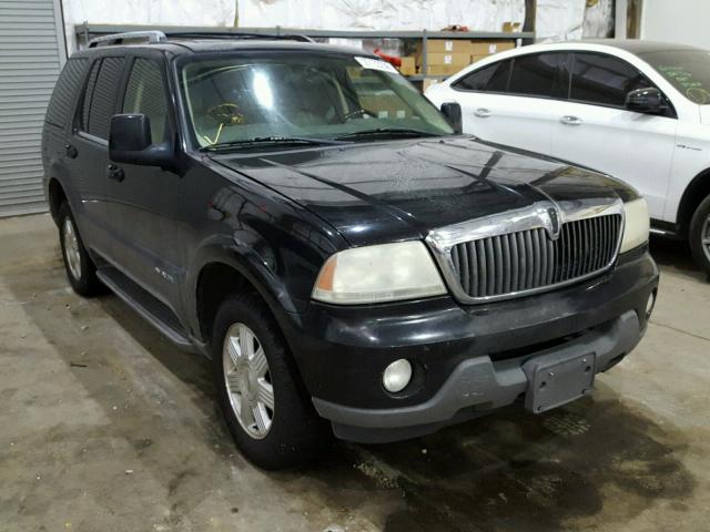 5LMEU68H83ZJ35176 - 2003 LINCOLN AVIATOR BLACK photo 1