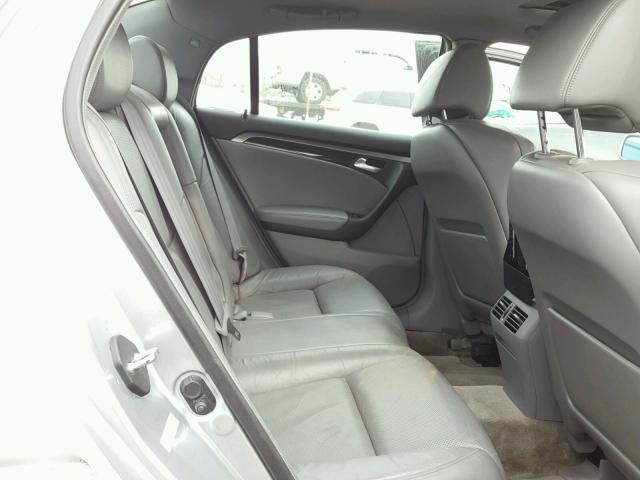 19UUA66246A033646 - 2006 ACURA 3.2TL SILVER photo 6