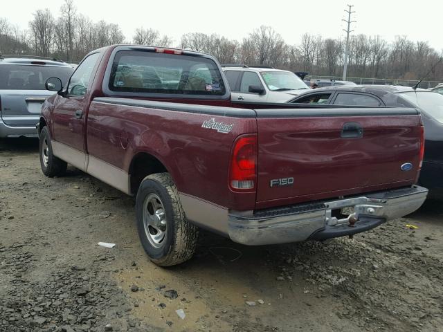 1FTDF1729VKD17509 - 1997 FORD F150 RED photo 3