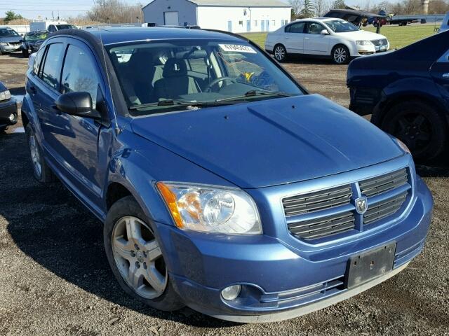 1B3HB48BX7D351416 - 2007 DODGE CALIBER SX BLUE photo 1