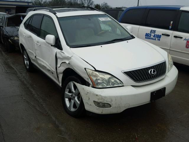 JTJGA31U040002736 - 2004 LEXUS RX 330 WHITE photo 1