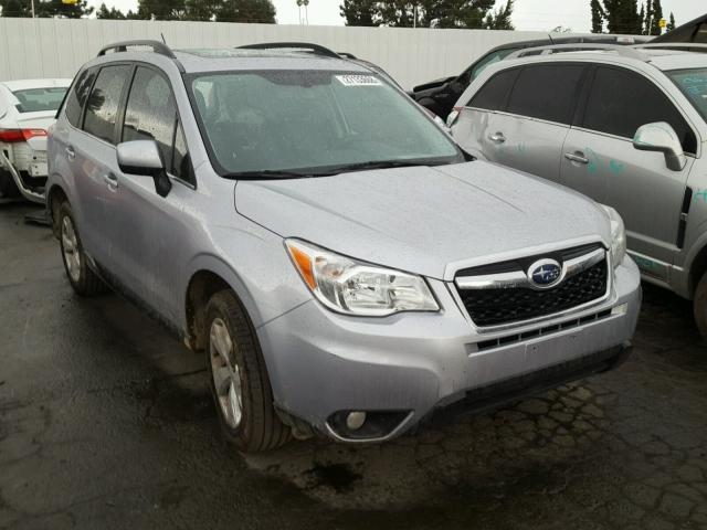 JF2SJAHC2EH558968 - 2014 SUBARU FORESTER 2 GRAY photo 1