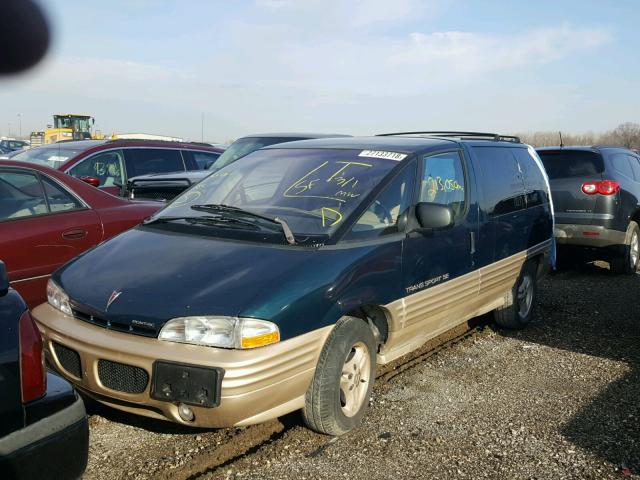 1GMDU06E8TT206500 - 1996 PONTIAC TRANS SPOR GREEN photo 2