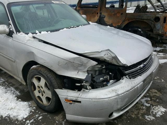 1G1NE52J13M625703 - 2003 CHEVROLET MALIBU LS SILVER photo 9