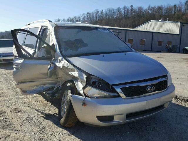 KNDMG4C79C6442788 - 2012 KIA SEDONA LX SILVER photo 1