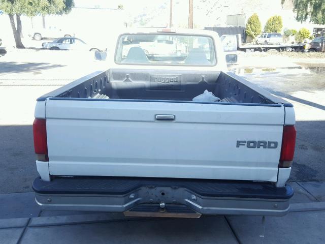 1FTEF25YXTLA00931 - 1996 FORD F250 WHITE photo 9