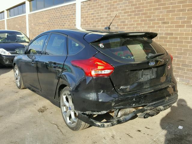 1FADP3L97GL212255 - 2016 FORD FOCUS ST BLACK photo 3