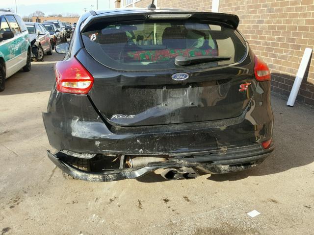 1FADP3L97GL212255 - 2016 FORD FOCUS ST BLACK photo 9