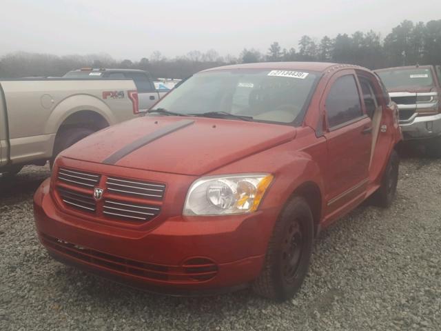 1B3HB28B48D645433 - 2008 DODGE CALIBER RED photo 2