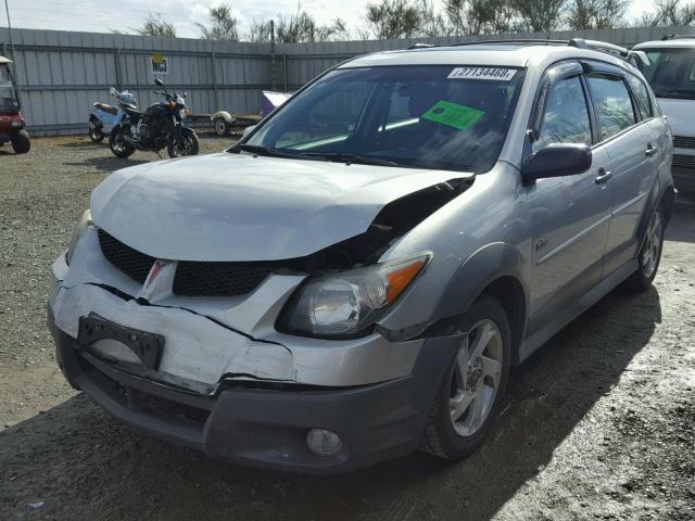 5Y2SL62864Z411054 - 2004 PONTIAC VIBE SILVER photo 2