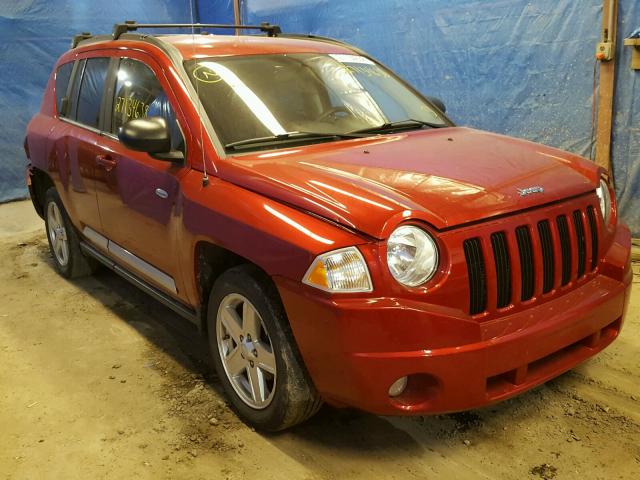 1J4NF1FB2AD640640 - 2010 JEEP COMPASS SP RED photo 1