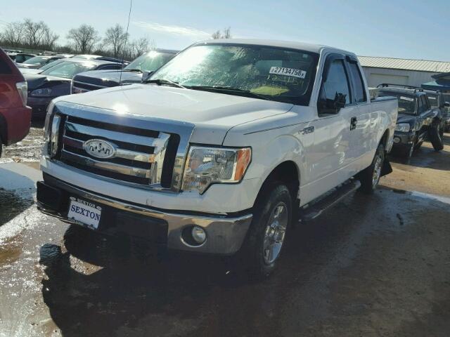 1FTRX12V89FA66534 - 2009 FORD F150 SUPER WHITE photo 2