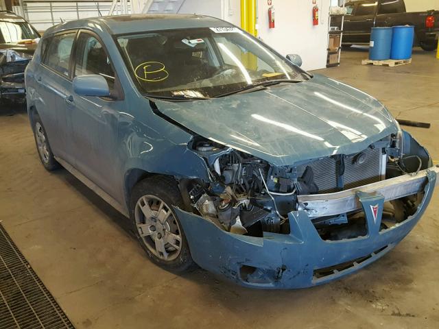 5Y2SP67059Z454430 - 2009 PONTIAC VIBE BLUE photo 1