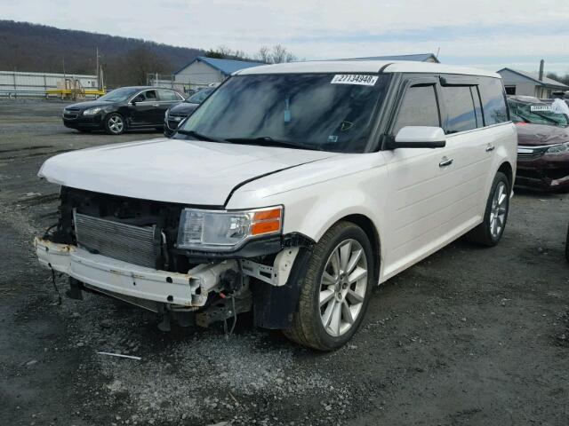 2FMHK6CT4BBD20182 - 2011 FORD FLEX SEL Սպիտակ լուսանկար 2