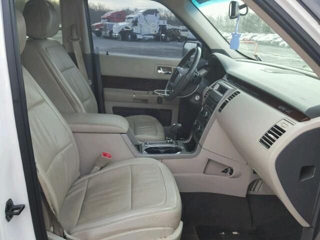 2FMHK6CT4BBD20182 - 2011 FORD FLEX SEL Սպիտակ լուսանկար 5