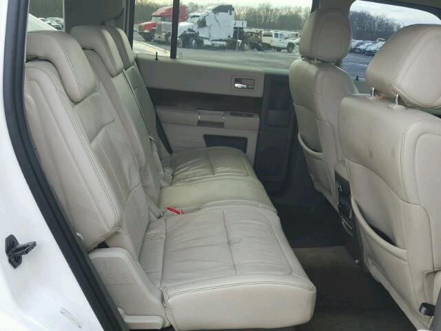 2FMHK6CT4BBD20182 - 2011 FORD FLEX SEL Սպիտակ լուսանկար 6