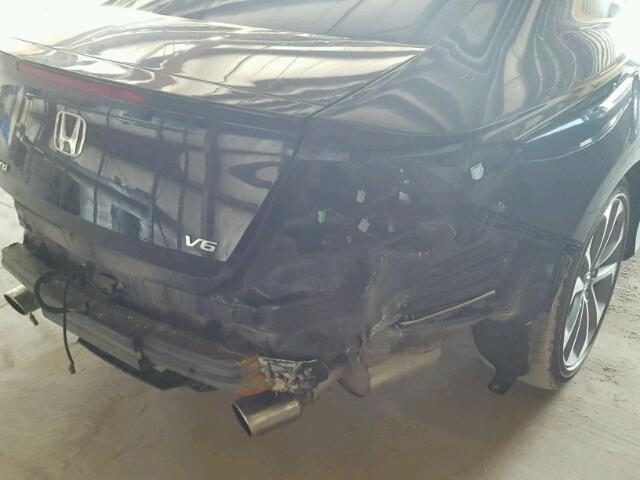 1HGCT2A87FA009030 - 2015 HONDA ACCORD EXL BLACK photo 9