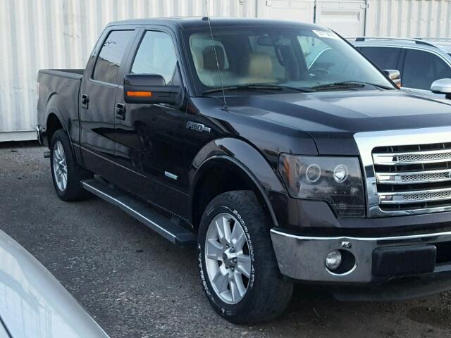 1FTFW1ET5DFC34266 - 2013 FORD F150 SUPER BROWN photo 1
