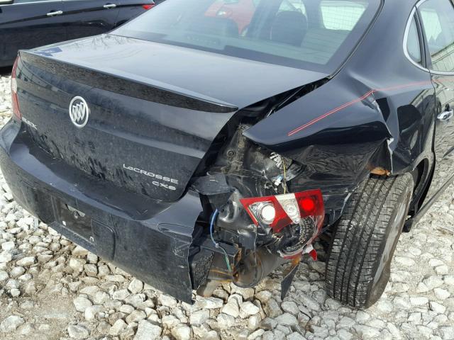 2G4WE537651254997 - 2005 BUICK LACROSSE C BLACK photo 9