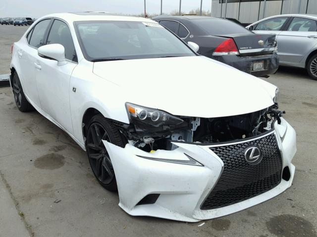 JTHBF1D29F5078456 - 2015 LEXUS IS 250 WHITE photo 1