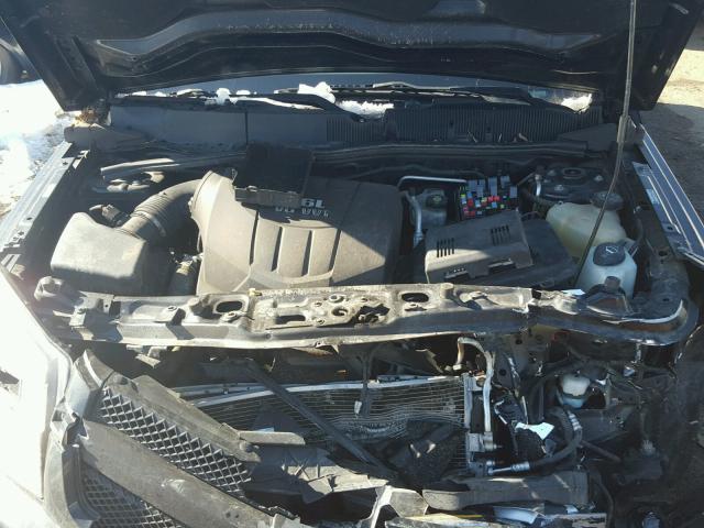 2CNDL537786039424 - 2008 CHEVROLET EQUINOX SP BLACK photo 7