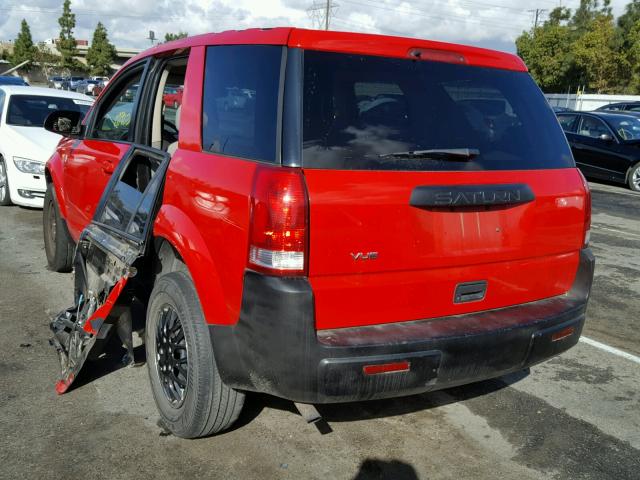 5GZCZ33D05S826232 - 2005 SATURN VUE RED photo 3