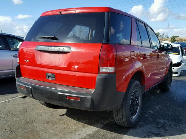 5GZCZ33D05S826232 - 2005 SATURN VUE RED photo 4