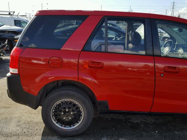 5GZCZ33D05S826232 - 2005 SATURN VUE RED photo 9