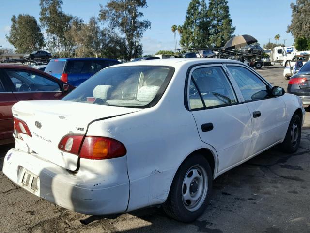 1NXBR12E1XZ163767 - 1999 TOYOTA COROLLA VE WHITE photo 4