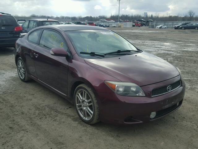 JTKDE177370208324 - 2007 TOYOTA SCION TC PURPLE photo 1