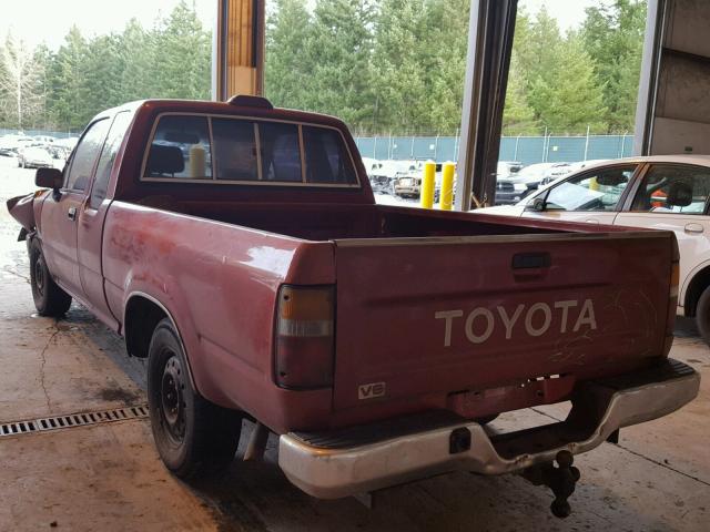 JT4VN93D3R5042611 - 1994 TOYOTA PICKUP 1/2 RED photo 3