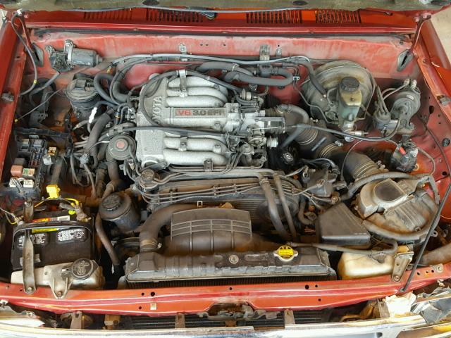 JT4VN93D3R5042611 - 1994 TOYOTA PICKUP 1/2 RED photo 7