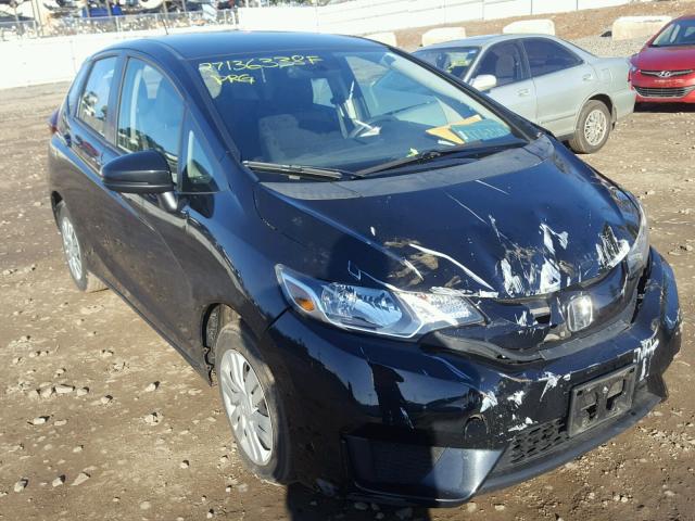 3HGGK5H54FM736985 - 2015 HONDA FIT LX BLACK photo 1