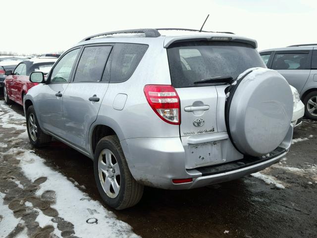 JTMZF33VX9D000513 - 2009 TOYOTA RAV4 SILVER photo 3