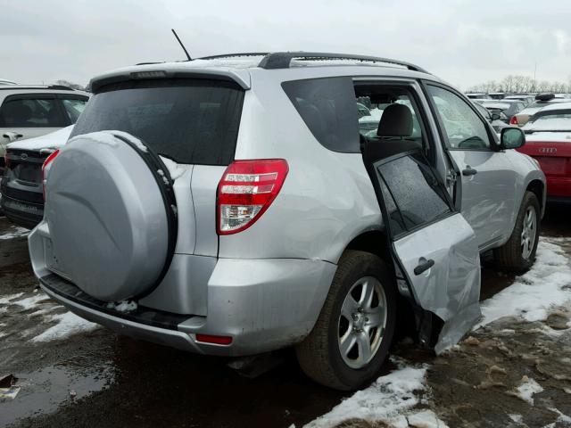 JTMZF33VX9D000513 - 2009 TOYOTA RAV4 SILVER photo 4