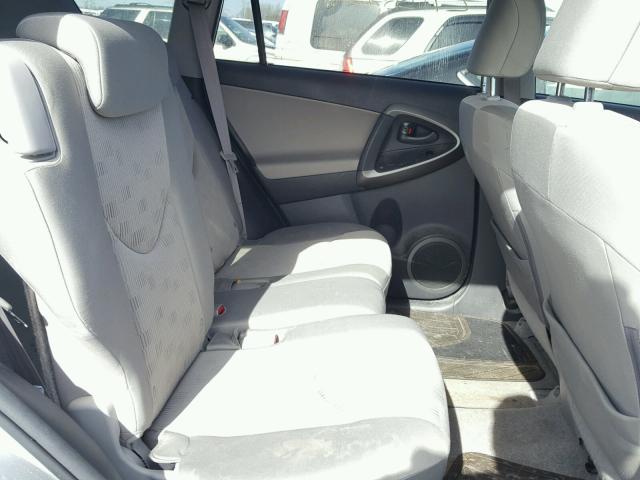 JTMZF33VX9D000513 - 2009 TOYOTA RAV4 SILVER photo 6