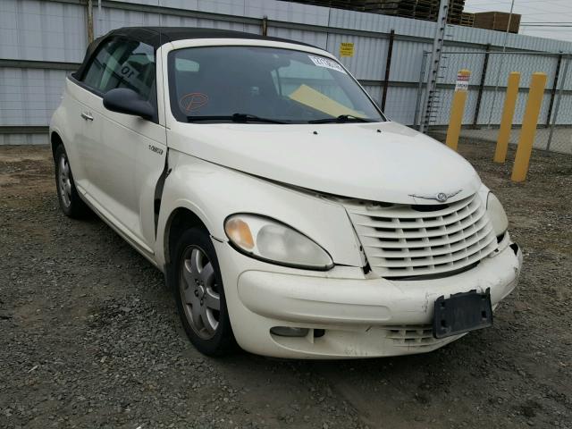 3C3EY55X75T343548 - 2005 CHRYSLER PT CRUISER CREAM photo 1