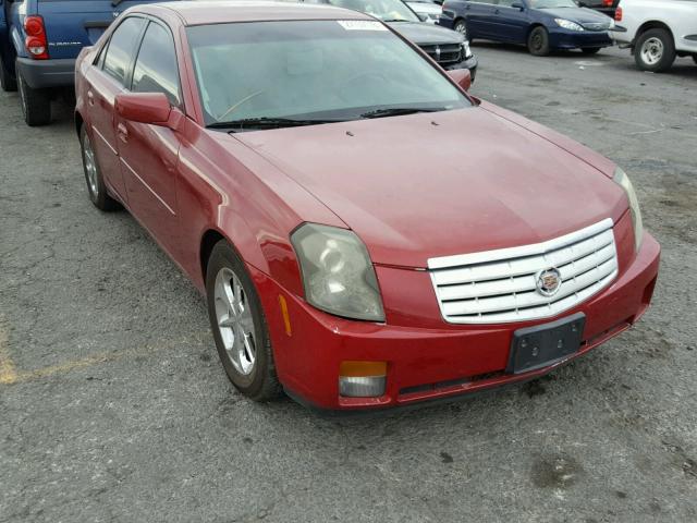 1G6DM57T970115017 - 2007 CADILLAC CTS MAROON photo 1