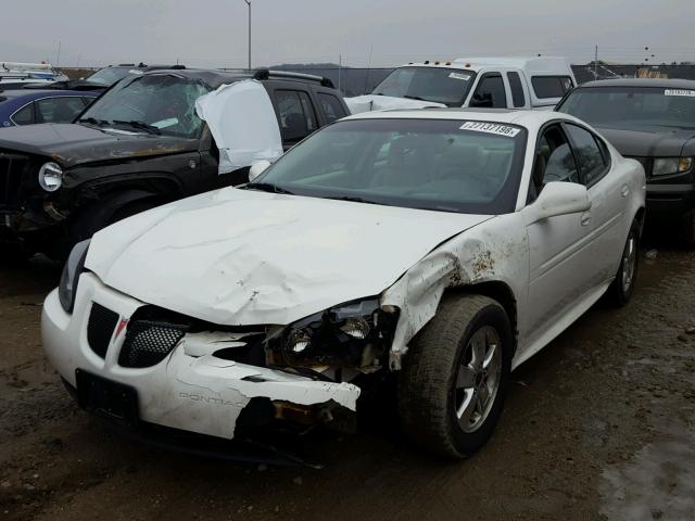 2G2WS522841108705 - 2004 PONTIAC GRAND PRIX WHITE photo 2